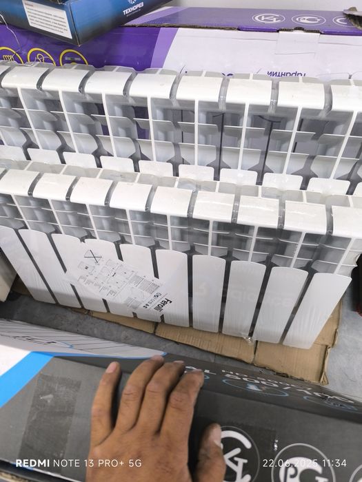 Продам новый алюминиевый радиатор