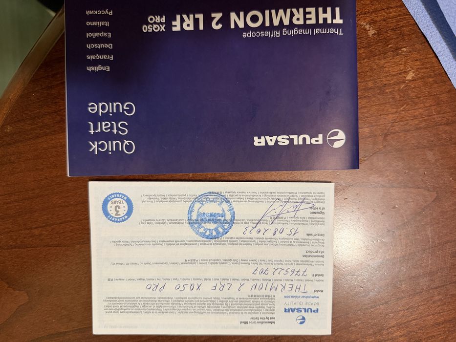 Pulsar Thermion 2 LRF  xq 50 Pro