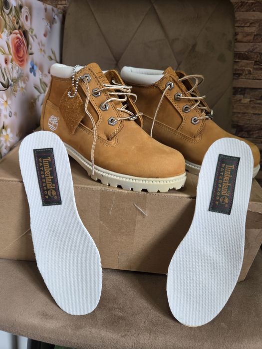 Ghete premium femei din piele Timberland,36-impermeabile