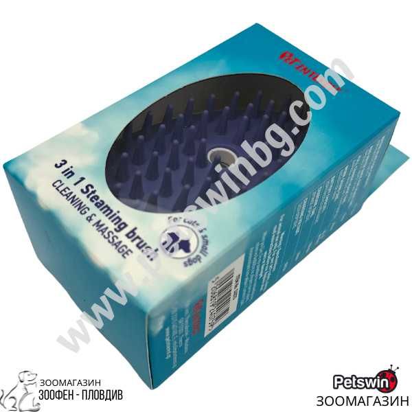 Четка с Пара за Куче/Коте - 3in1 Steaming Brush - Pet-Interest