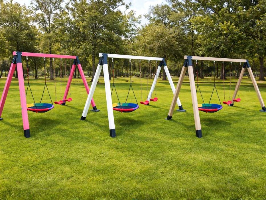 Leagan gradina, complex de leagane copii, rezistent pana la 150kg