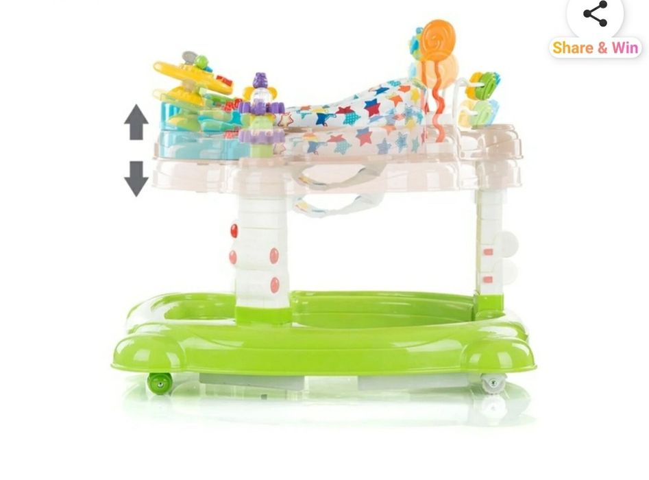 Premergător Chipolino 4 in 1 balansoar, săritor și centru de activități