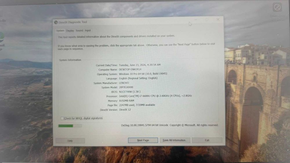 NDP Amanet NON-STOP Sos. Giurgiului 119 LAPTOP LENOVO (56419)