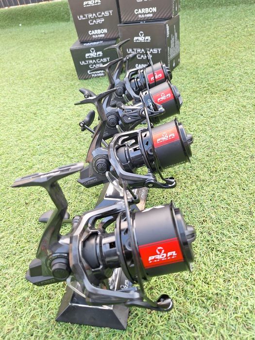 Set 4 Mulinete PRO FL Ultra Cast Flx 14000 Carbon
CARP CARBON FLX-1400