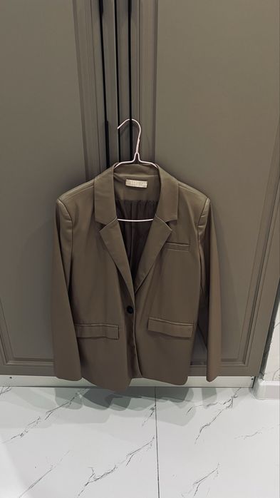 Пиджак кожанный