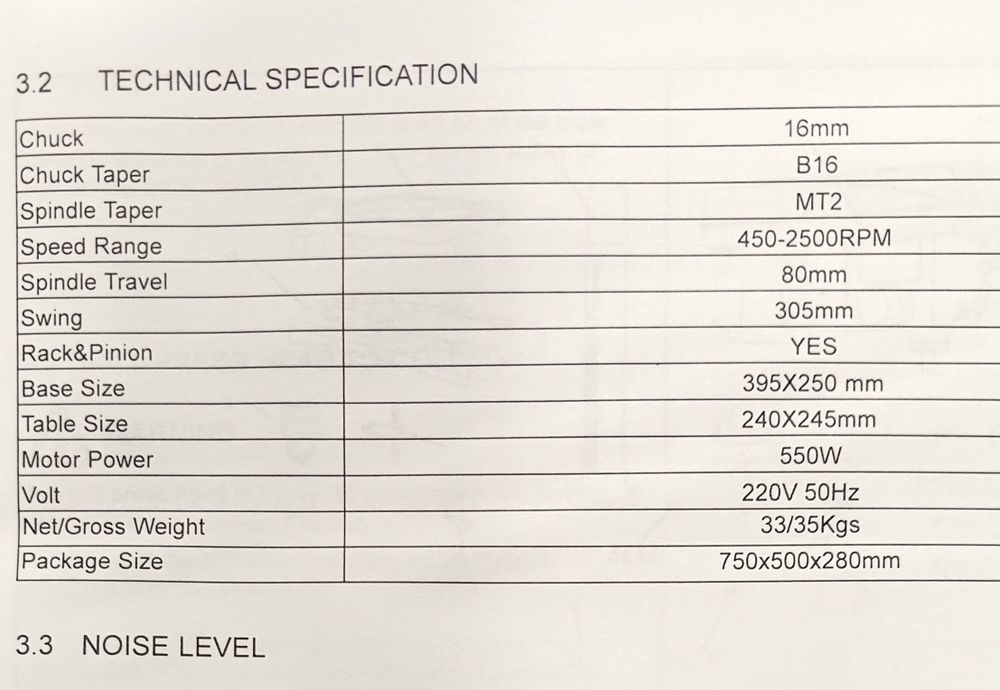 Настолна бормашина UNIMARK. С вариатор за  оборотите. Здрава,Нова