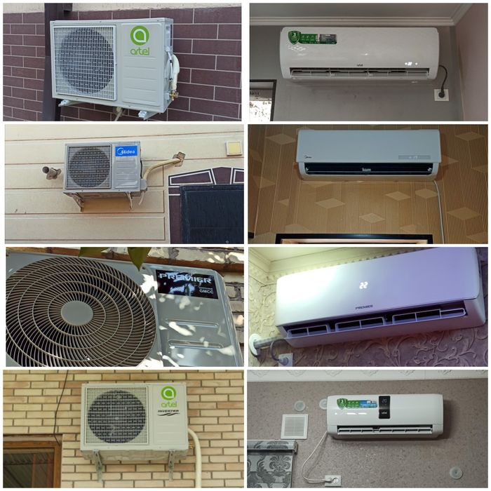 Ремонт Установка Заправка демонтаж Кондиционеров