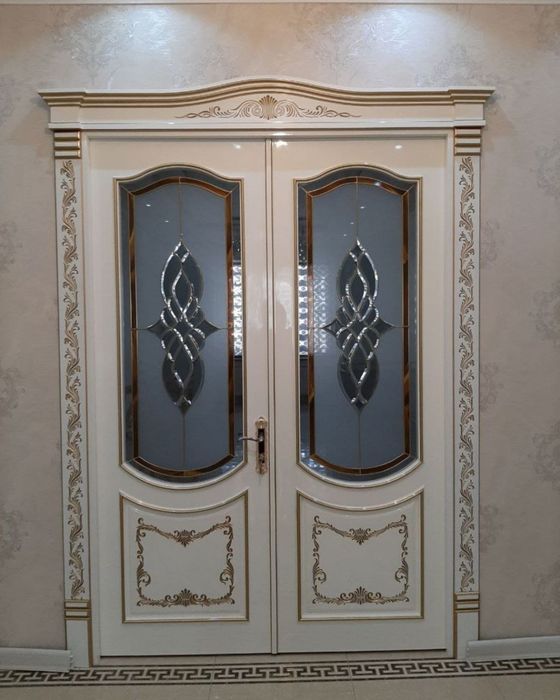 Мдф двери крашение и Российские двери