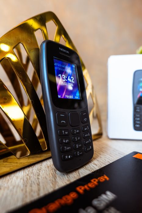 Vand Nokia 106 + CARTELA 5€ - Text mare, telefon simplu