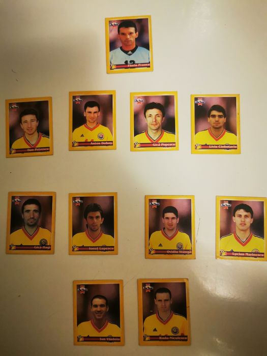 Cartonase Star Foods Echipa Nationala A Romaniei De Colectie