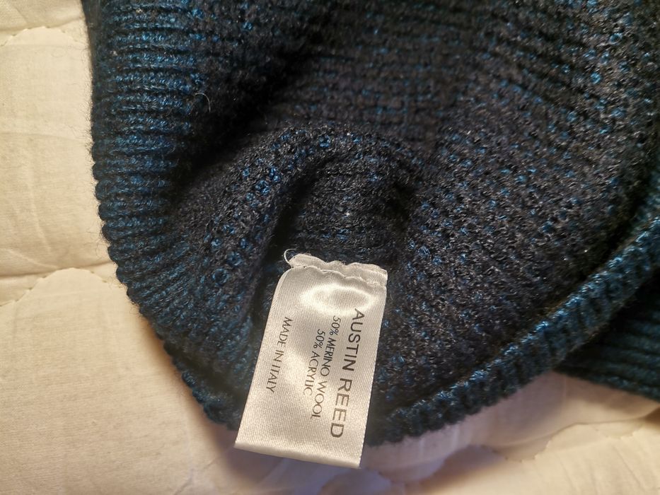Pulovere S M lana merino casmir barbatesti