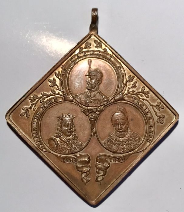 Medalie Carol 1 1904 Rest  Bis Sf.Neculai si Trei Ierarhi din Iasi