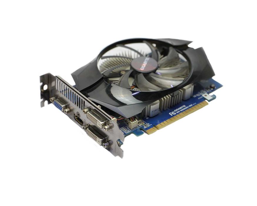 Видеокарта 1Gb Gigabyte NVIDIA GeForce GTX 650 Питание 6 pin