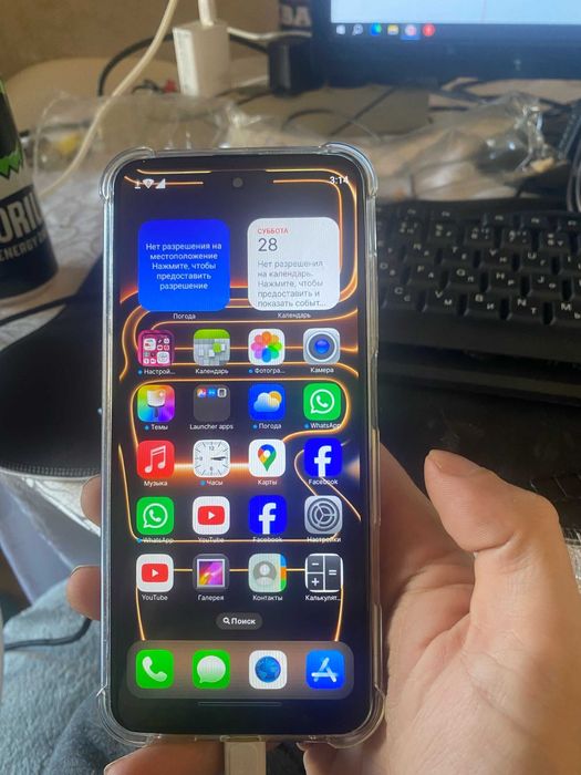 обменяю андроид в корпусе айфон 17 про мах