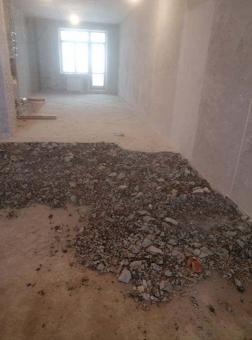 Демонтаж стен, плитки и полов