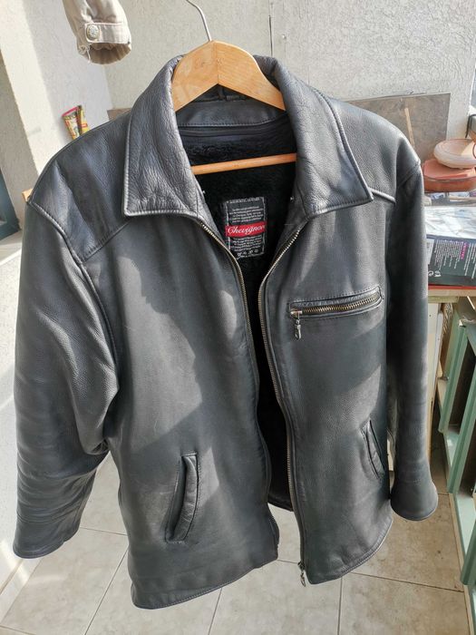 Мъжка зимна шуба с подплата