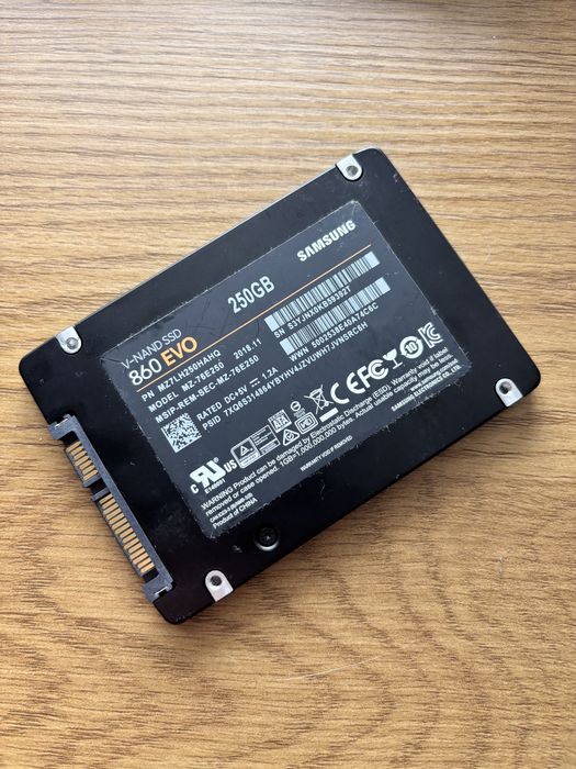Samsung SSD 250GB 860EVO
