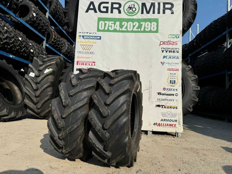 MARCA BKT 12.5/80-18 anvelope noi cu 12 pliuri cu livrare rapida
