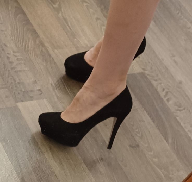 Продам туфли чёрные