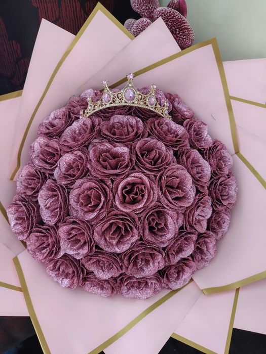 Buchet trandafiri sapun sau imperiali