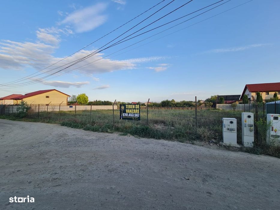 Vanzare teren intravilan 950 mp, Sat Costi, cu utilitatile la limita