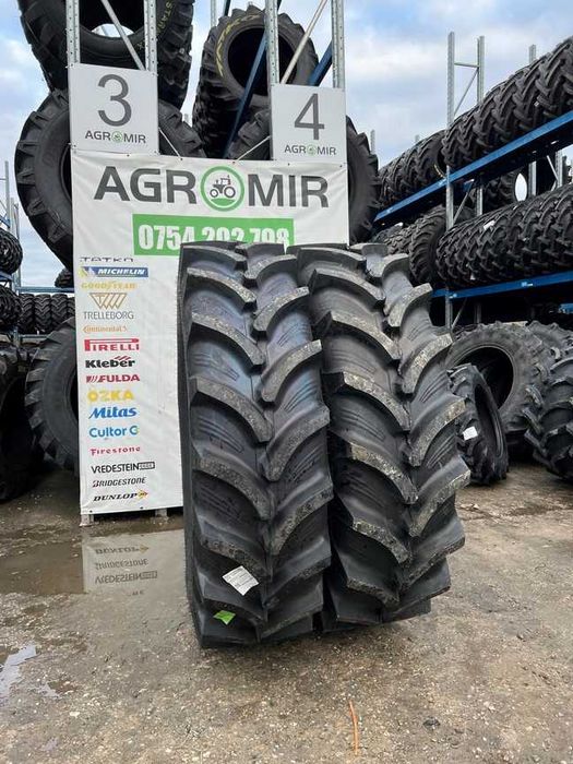 Anvelope noi 460/85R38 radiale pentru tractor spate CASE marca Ozka