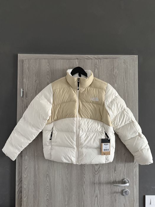 The North Face Saikuru jacheta dama alb cu bej marimea M noua original