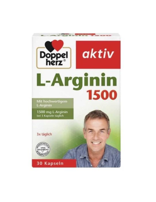 L-Аргинин Doppelherz L-Arginin 1500 30 капсул