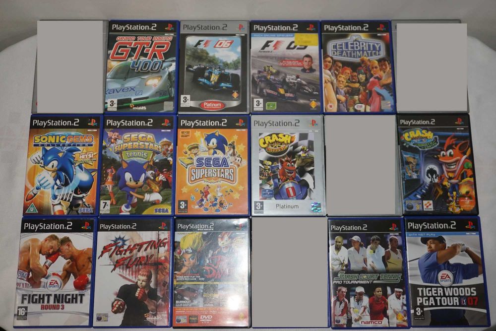 Лот от 187 игри за PS2 Turok/50 Cent/Star Wars/Ratchet And Clank/Sonic