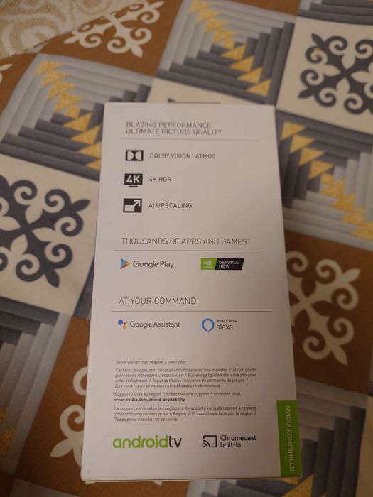 ТВ-приставка Nvidia Shield TV