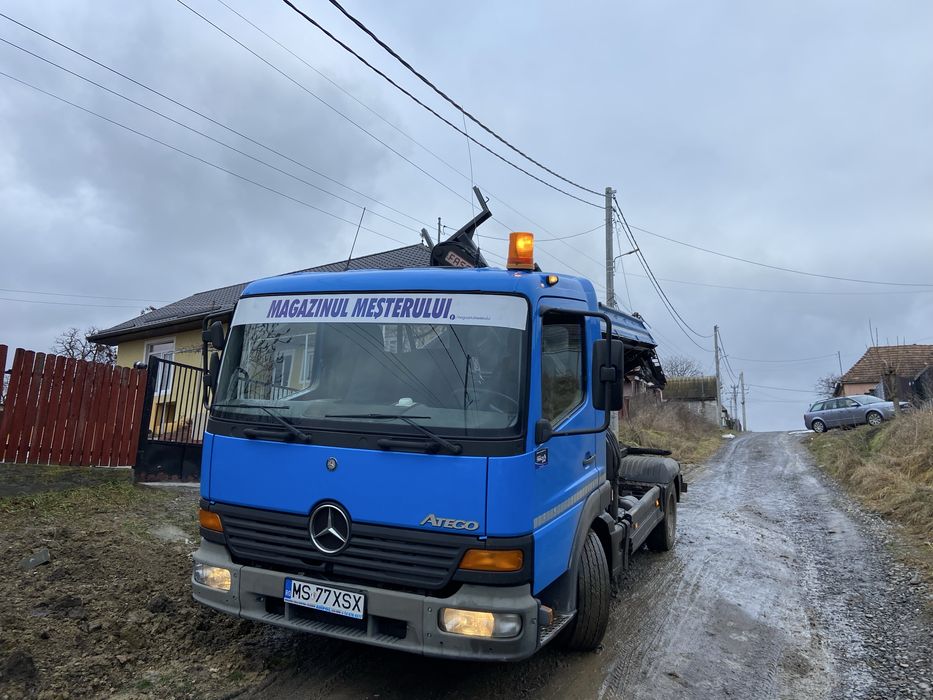 Mercedes atego 815 ~ macara ~ basculabil 3 parti