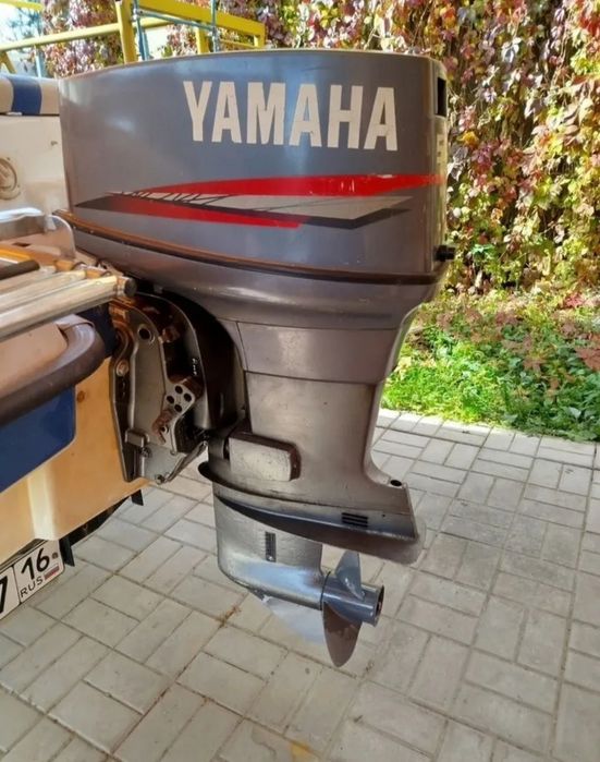 Продаётся катер с мотором Yamaha 55 2 такта