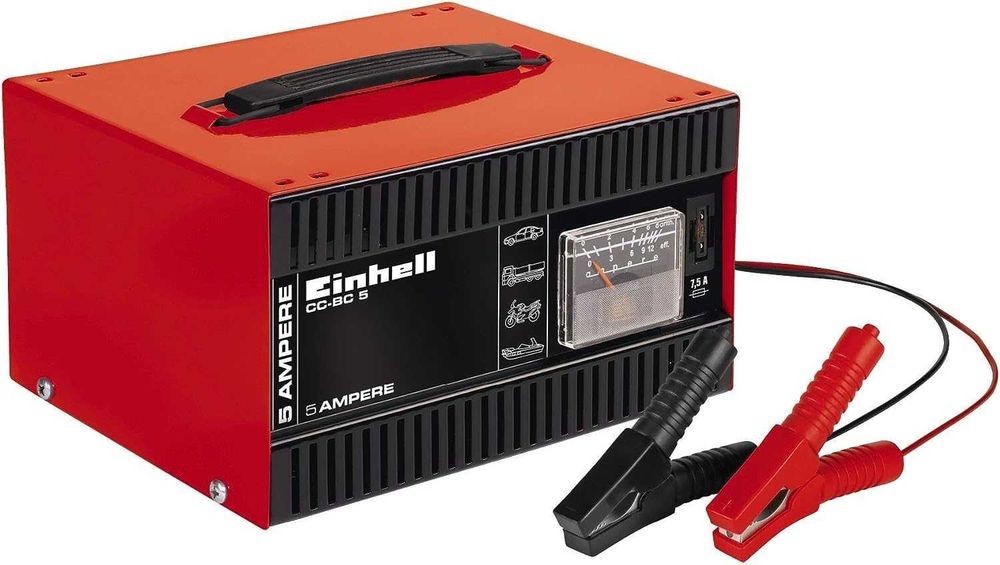 Redresor auto Einhell CC-BC 5 ampermetru incorporat