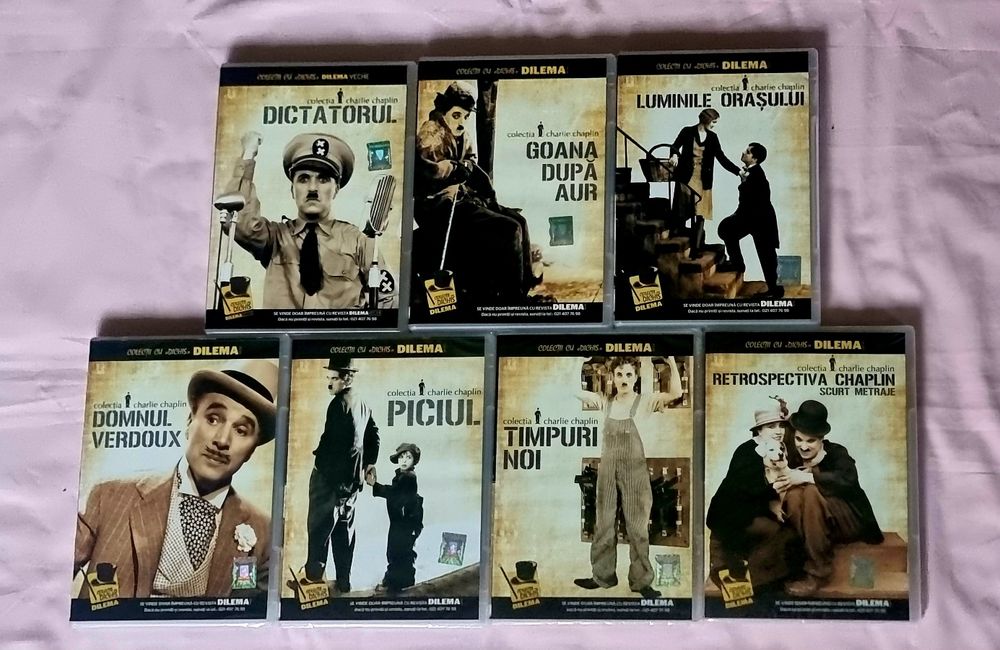 Colectia Charlie Chaplin  Dilema Veche DVD