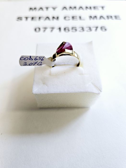 Vand inel dama din aur 14 k 3.07 g cod 656