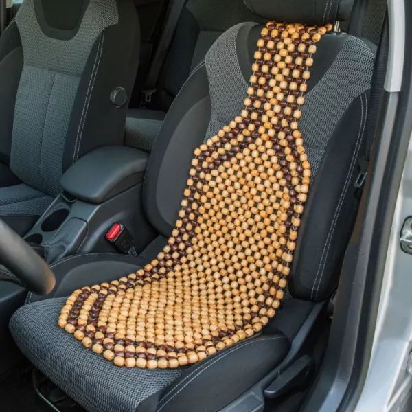 Универсален масажор за автомобил от бамбукови топчета 42 х 133 cm