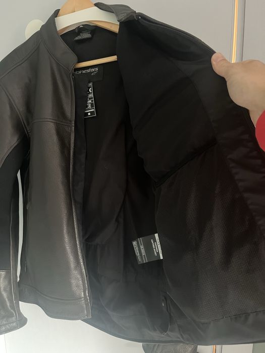 Кожено мото яке Alpinestrs размер М