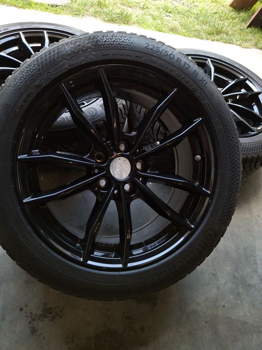 Set de jante r17 cu anvelope 225 50 r17 Continental