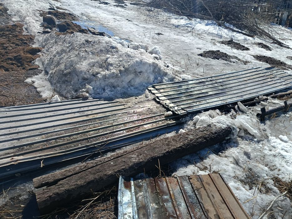 Продается профлист б/у.