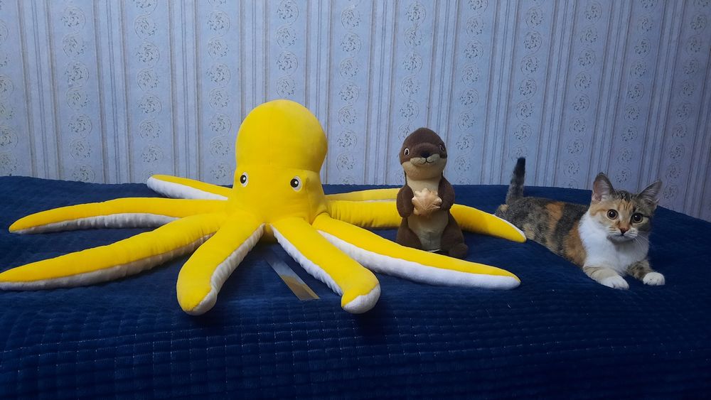 Мягкая Игрушка Осьминог