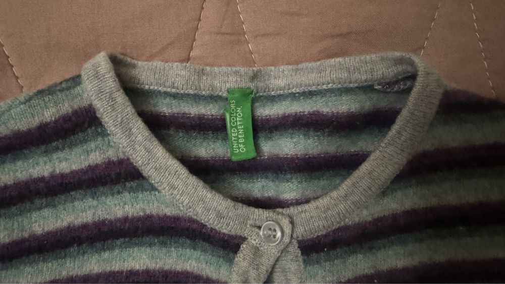 Теплые пуловера от бенетон