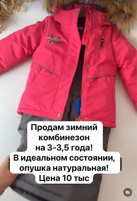 Продам зимний комбинезон фирмы лесси