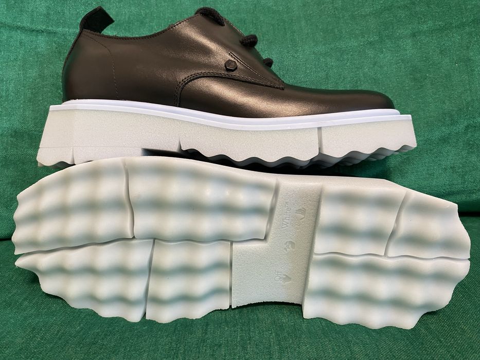 Pantofi Off-White leather Sponge derby marimea 41