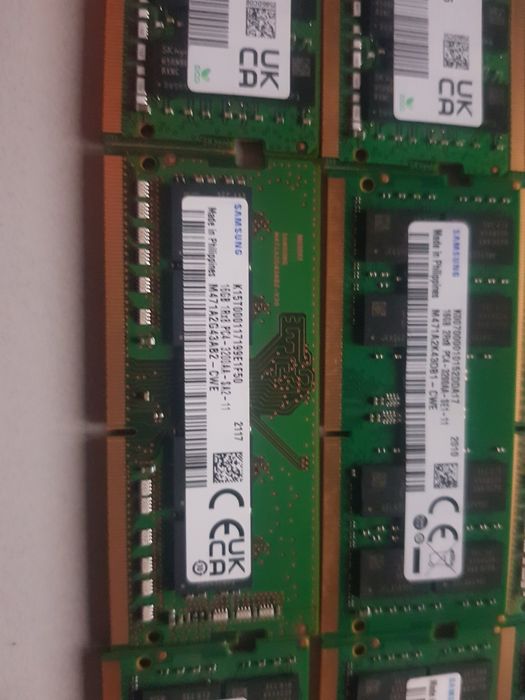 LOT 22X  16GB DDR4 LAPTOP 3200MHz(95%) Memorie Laptop 16GB DDR4 SODIMM