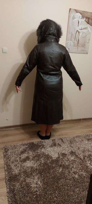 Манто естествена кожа