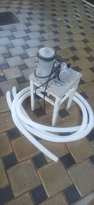 Piscina Bestway cu filtru Fast Set 2.44×61