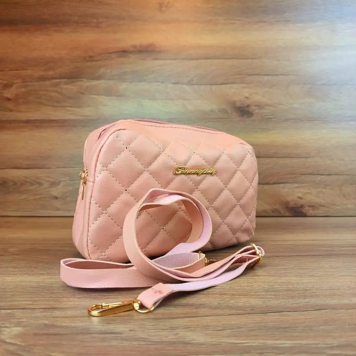 Чанта През Рамо Розова