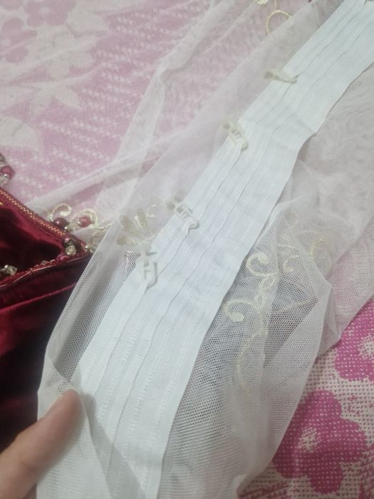 Перде тюль белюр