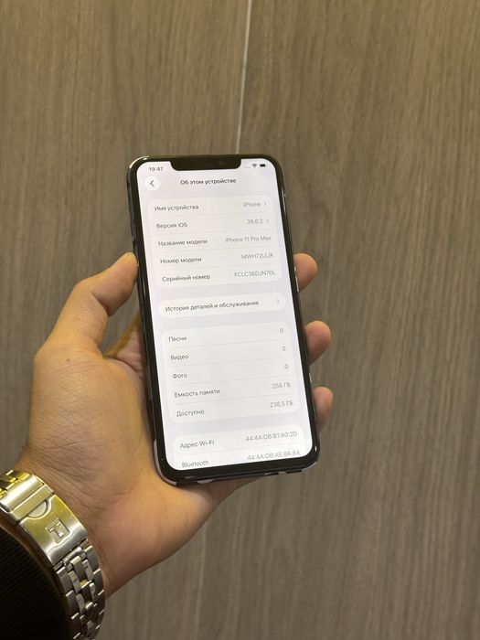 Iphone 11 Pro Max 256GB 62%