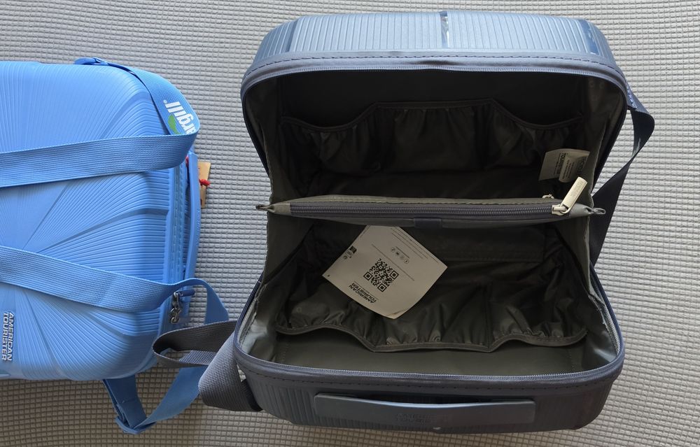 American Tourister Beauty Case. Твърд дамски куфар за козметика
